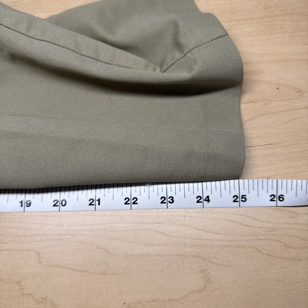 Dickies Pants Boys 10 Khaki Classic Fit Flat Front Straight School Uniform Adjus